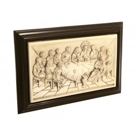 Religioso Cuadro Clásico Nogal Última Cena-ComercializadoraZeus- 18890119