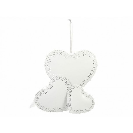Set de corazones Haus Deko blanco-ComercializadoraZeus- 1052303016