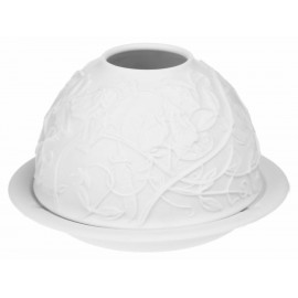 Bernardaud Litofanía Sweet Peas T-Light Blanca-ComercializadoraZeus- 1051010970