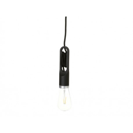 Wickle Lámpara Colgante Trendy Negra-ComercializadoraZeus- 1051067785