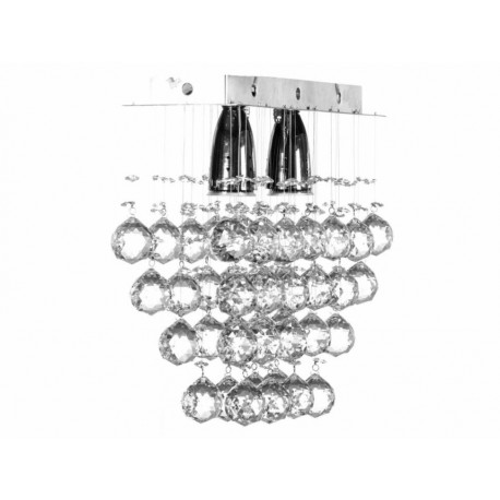 Plafón Gamalux P95040/2 plata-ComercializadoraZeus- 1050474450