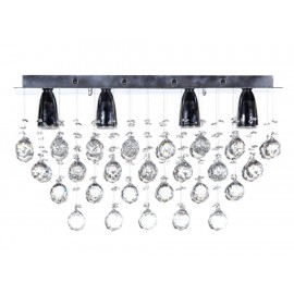 Plafón Gamalux P95060/4 plata-ComercializadoraZeus- 1050474468