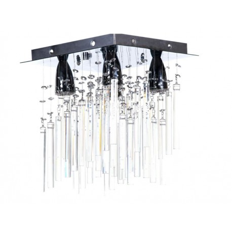 Plafón Gamalux P99030/4 plata-ComercializadoraZeus- 1050474336