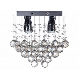 Plafón Gamalux P22030/4 plata-ComercializadoraZeus- 1050474425