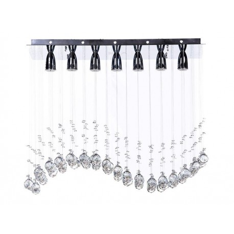 Lámpara colgante Gamalux 00986/7 plata-ComercializadoraZeus- 1008116829