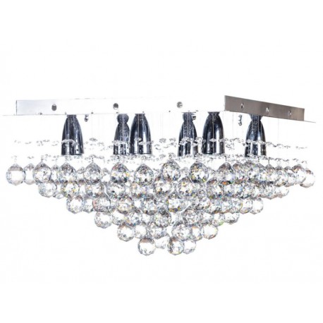 Plafón Gamalux P22050/6 plata-ComercializadoraZeus- 1050474441