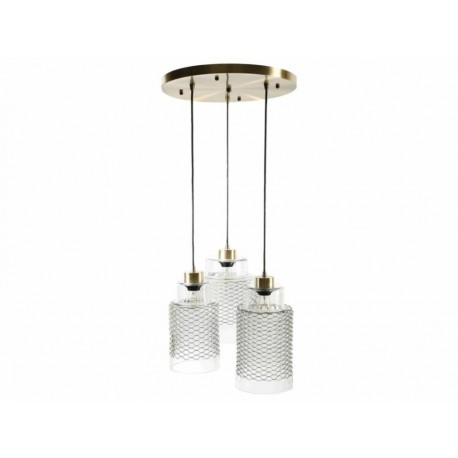 Goldy Lámpara Colgante Trendy Transparente-ComercializadoraZeus- 1051422038
