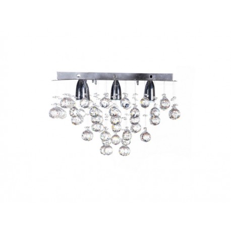 Plafón Gamalux P44040/4 acero-ComercializadoraZeus- 1050474409