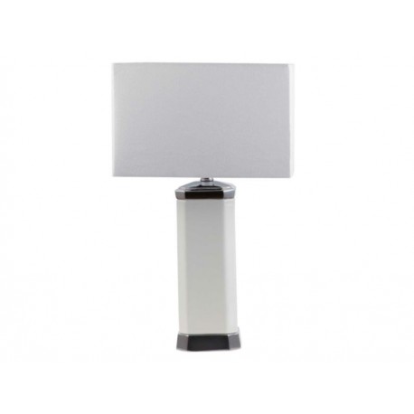 Quadrato Lámpara de Mesa Tradicional Blanca-ComercializadoraZeus- 1049842101