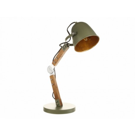 Anabelle Lámpara de Mesa Trendy Verde Militar-ComercializadoraZeus- 1050042151