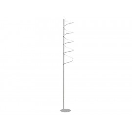 Spiral Lámpara de Pie Trendy Plata-ComercializadoraZeus- 1051355110