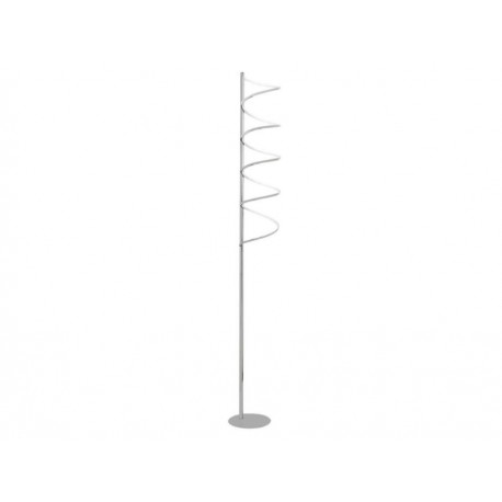 Spiral Lámpara de Pie Trendy Plata-ComercializadoraZeus- 1051355110