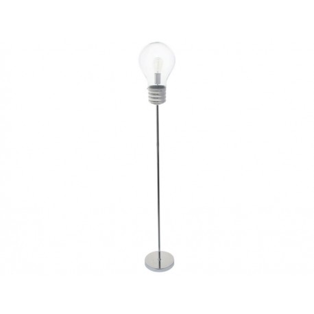 Bulbo Foco Edison Lámpara de Pie Moderna Plata-ComercializadoraZeus- 1047417771