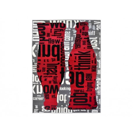 Pop Art Tapete Contemporáneo 120 x 170 Rojo-ComercializadoraZeus- 1054998593
