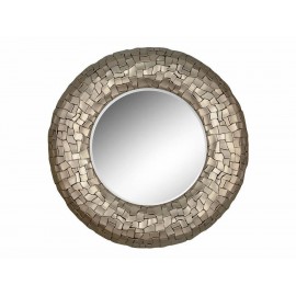 Pearl Espejo de Pared Contemporáneo Plata-ComercializadoraZeus- 89351626