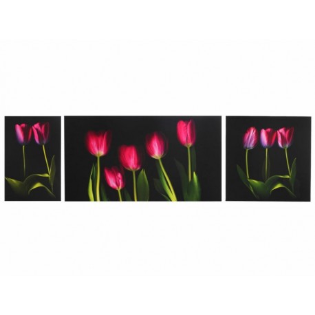 Múltiples Tulipanes Pintura Moderna-ComercializadoraZeus- 1049971008