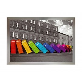 Litografía Gam Print Cabina de colores Gris-ComercializadoraZeus- 1045339871