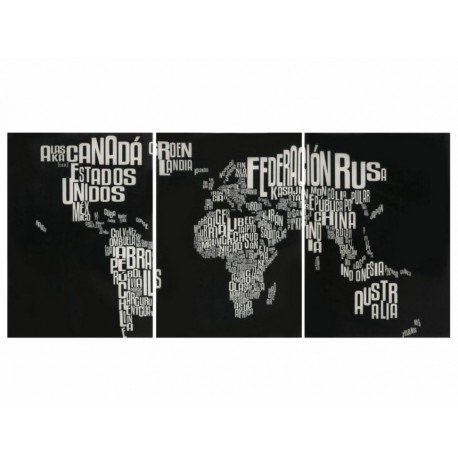 Art Map Tríptico Litografía Moderna-ComercializadoraZeus- 1050891433