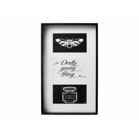 Salt & Pepper Cuadro Pretty Negro-ComercializadoraZeus- 1049567916