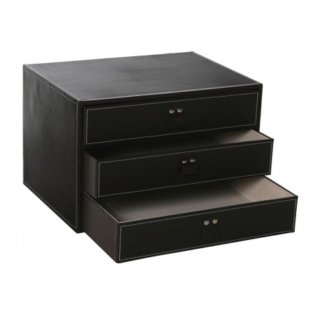 Ex Acc Caja de 3 Divisiones Chocolate-ComercializadoraZeus- 65319560