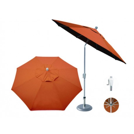 Sombrilla Market D Sol Careyes 8 Gajos ladrillo-ComercializadoraZeus- 1047967780