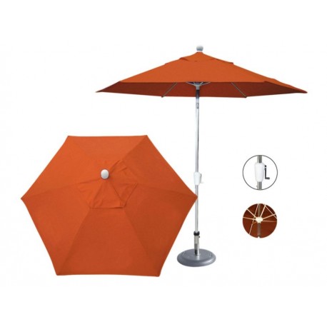 Sombrilla Market Fidgy D Sol 6 Gajos ladrillo-ComercializadoraZeus- 1049122744