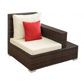 Sillón Derecho Lottus Tahiti café obscuro-ComercializadoraZeus- 1039878611