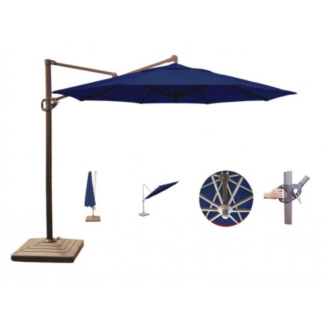 Sombrilla de Brazo D Sol Xcaret azul marino-ComercializadoraZeus- 1049122841