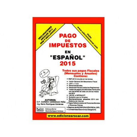 Pago de Impuestos en Español 2015-ComercializadoraZeus- 1041483489