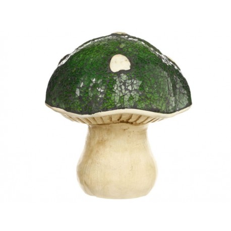 L-World Figura Decorativa Mushroom Cristal Verde-ComercializadoraZeus- 1046249166