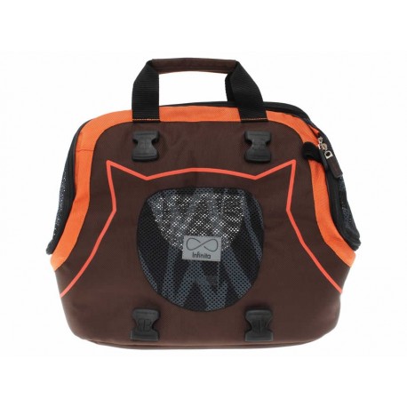 Petego Transportadora para Mascota Infinita Naranja-ComercializadoraZeus- 1043506982