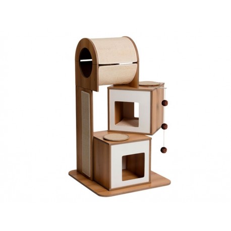 Vesper Casa de Madera V-Tower para Gato-ComercializadoraZeus- 1040308667