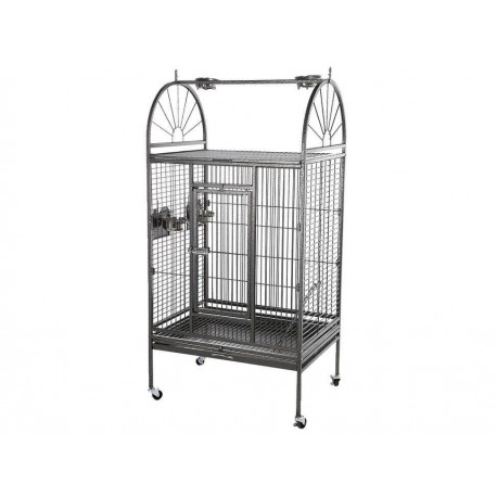 Jaula Grande para Aves de Color Plateado-ComercializadoraZeus- 1020799371