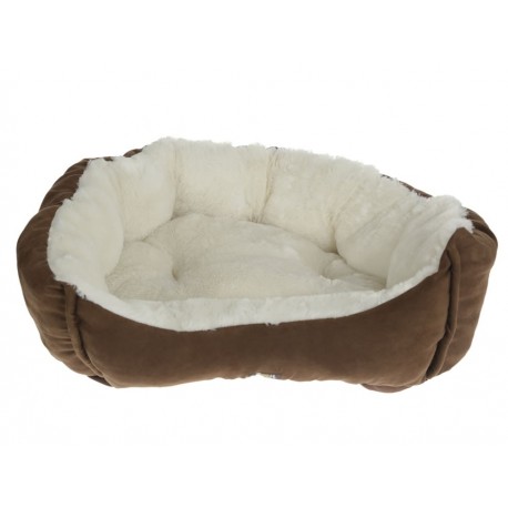 Animal Planet Cama para Perro Café Ultra Suede-ComercializadoraZeus- 1018213041