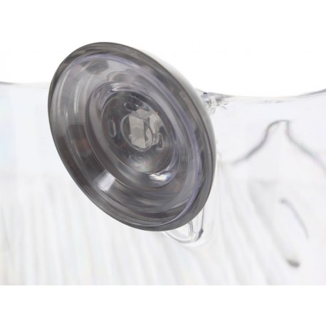 Interdesign Cesta para Baño Transparente-ComercializadoraZeus- 1037837772