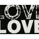 Haus Deko Portaretrato Love Negro-ComercializadoraZeus- 1049880720