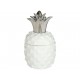 Figura decorativa piña Haus Deko blanco-ComercializadoraZeus- 1054396879