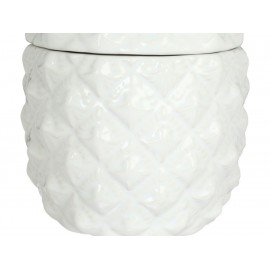 Figura decorativa piña Haus Deko blanco-ComercializadoraZeus- 1054396879