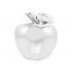 Figura decorativa manzana Martha Debayle Home plateada-ComercializadoraZeus- 1056453624