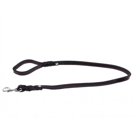 Christian Dog Correa Plana para Perro, Negro-ComercializadoraZeus- 1045485702