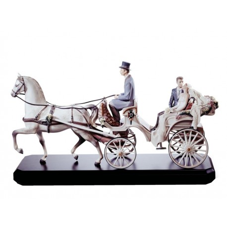 Lladró Escultura Carruaje de Novios-ComercializadoraZeus- 1037268115