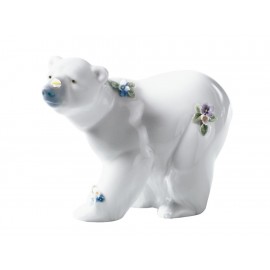 Lladró Escultura Osito Atento con Flores-ComercializadoraZeus- 1037268441
