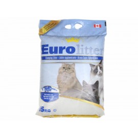 Arena para Gatos Eurolitter aroma lavanda 15 kg-ComercializadoraZeus- 1053387353
