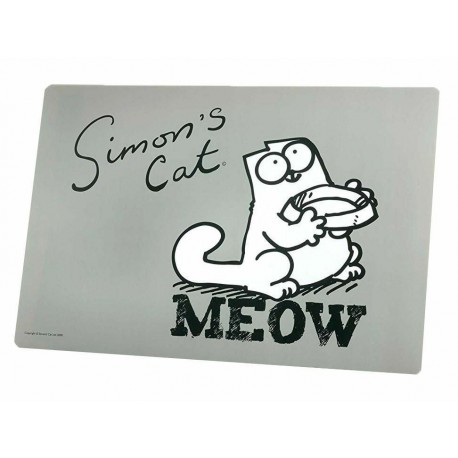 Simon's Cat Tapete Estándar Gris-ComercializadoraZeus- 1055350082
