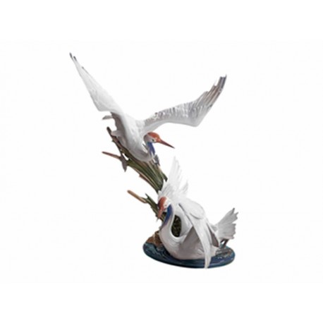 Lladró Escultura Grullas-ComercializadoraZeus- 7026986
