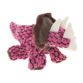 Kong Juguete de Peluche Triceratops Rosa con Café-ComercializadoraZeus- 1042869615