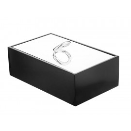 Christofle Caja Rectangular Chica Negro Vertigo-ComercializadoraZeus- 55369631