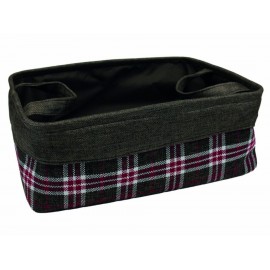 Cesto Rectangular a Cuadros Mediano-ComercializadoraZeus- 1051599566
