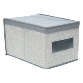 Interdesign Caja Grande Aldo Gris-ComercializadoraZeus- 1054564364