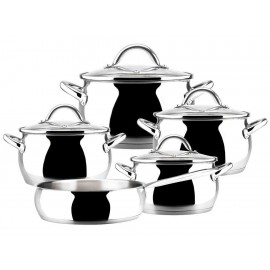 Magefesa Batería Kuchen 9 piezas Acero Inoxidable-ComercializadoraZeus- 1047261666